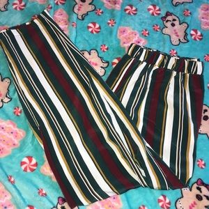 Striped pants